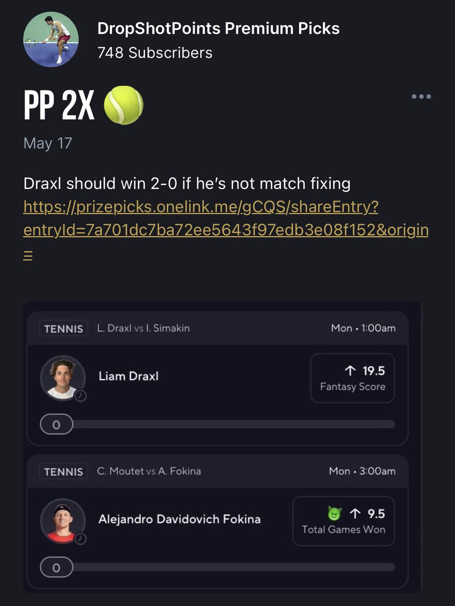 DropShotPoints tweet media
