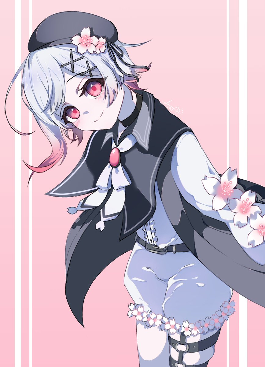 まのさばお絵かき二人目は桜羽エマちゃん🌸 #まのさば二次創作