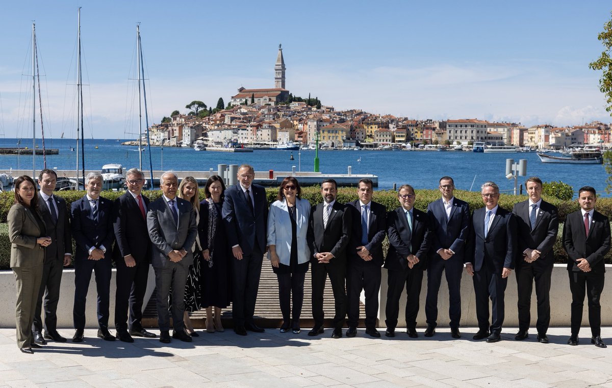 magnusbrunner's tweet photo. Today I joined the Med9 Conference of Ministers of Interior in Croatia. We discussed the next steps in delivering the largest reform of the European asylum and migration system to date. https://t.co/eEKnxqLmbO