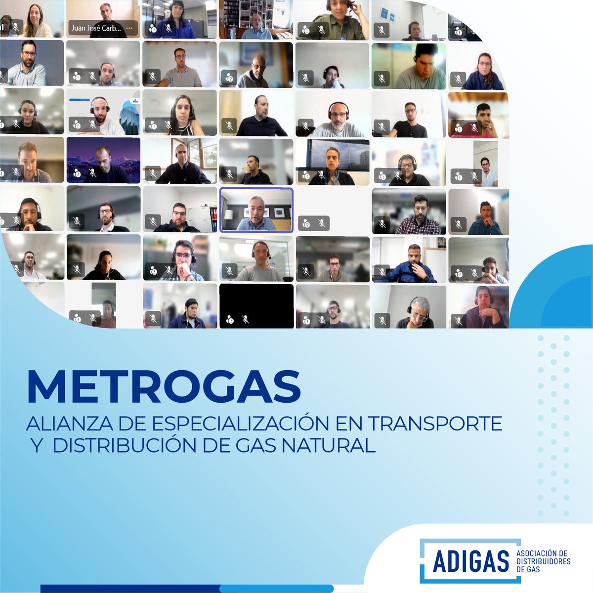 ADIGASARGENTINA's tweet photo. MetroGAS inició una nueva edición de la Especialización en Transporte y Distribución de Gas Natural, y lo llevaron adelante de manera conjunta junto a Camuzzi Gas, una alianza que representa un diferencial muy valioso, generando un espacio de intercambio entre sus profesionales. https://t.co/XMclZVAf7h
