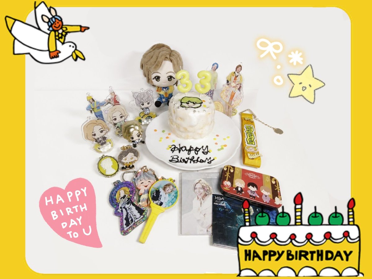 5月は藤澤のお誕生日月🐥🌷 tweet media