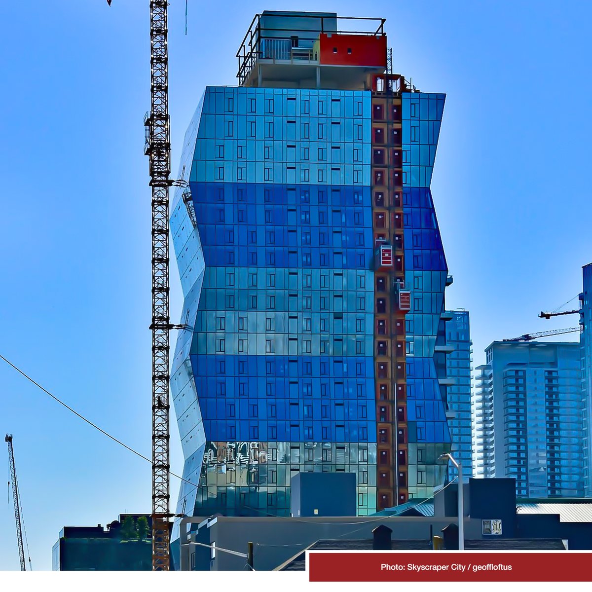 wisupdates's tweet photo. Throwback pictures of construction in Skyglass in Seattle’s South Lake Union neighborhood showcases a sleek modern design with windows installed by our WIS team. Partners: Gemdale, Venuture, @hewittseattle 
#windowinstallation #skyline #seattle https://t.co/aHeLPRI3HX