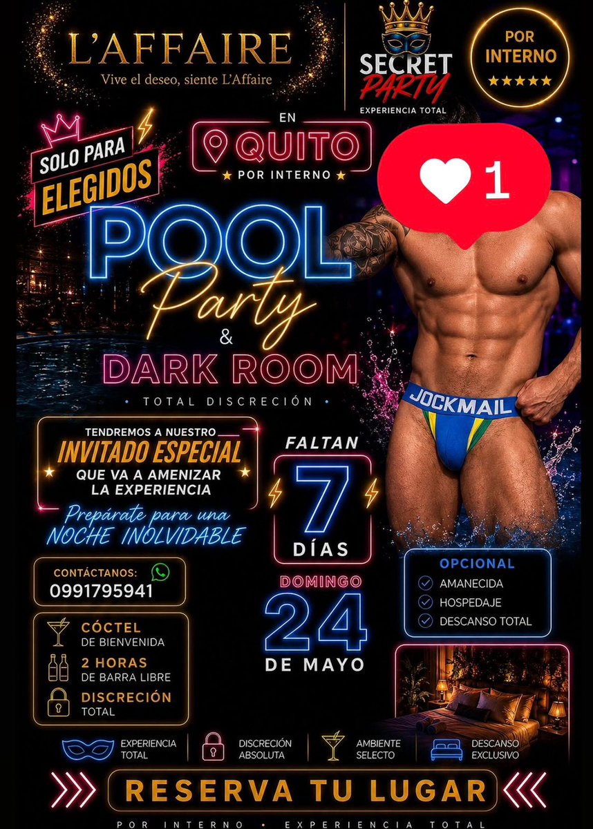 LaffaireEc's tweet photo. Nos vemos este domingo en Quito https://t.co/61GV6rHI33