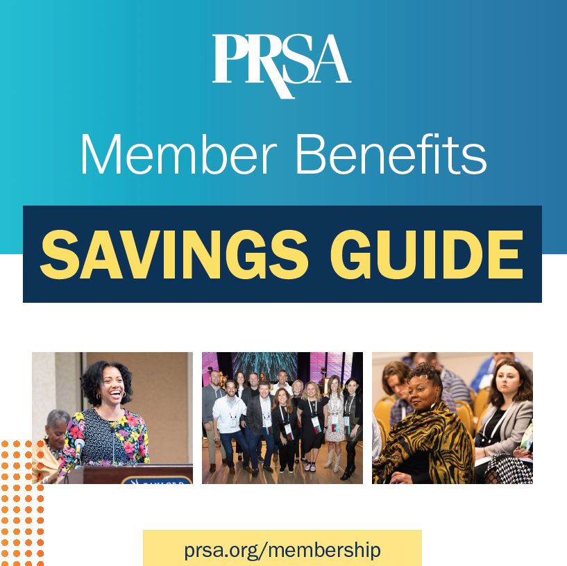 seprsa's tweet photo. Maximize your Public Relations Society of America membership!

🚀Access free webinars, networking, industry resources, career development, and exclusive discounts on events, APR fees, travel, marketing services, and more.

Learn more: https://t.co/kKnWviiHye

#PRSA #SEPRSA https://t.co/v9ERPPWMFT