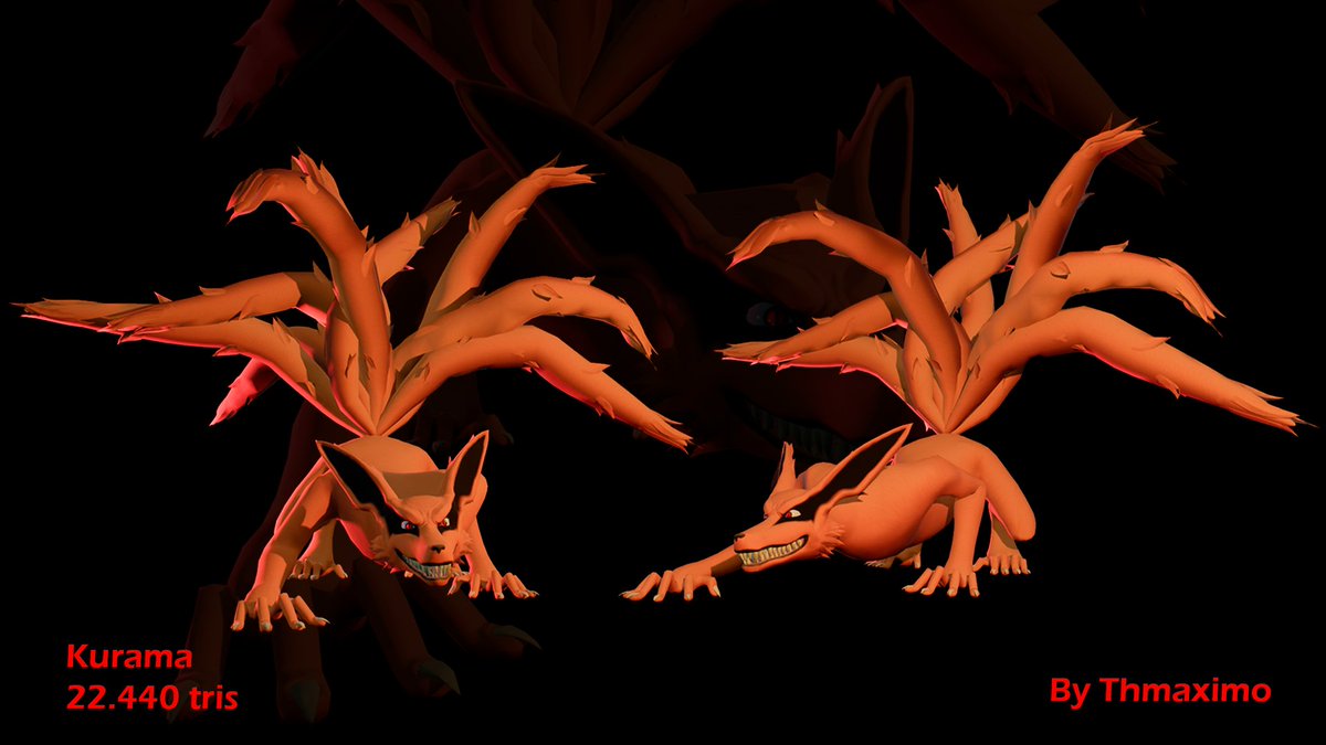 Thmaximo_'s tweet photo. Kurama model
Comms for Shinobi Way

#Roblox #robloxart #3dart https://t.co/7ePPvt5SX5