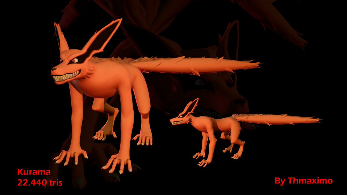 Thmaximo_'s tweet photo. Kurama model
Comms for Shinobi Way

#Roblox #robloxart #3dart https://t.co/7ePPvt5SX5