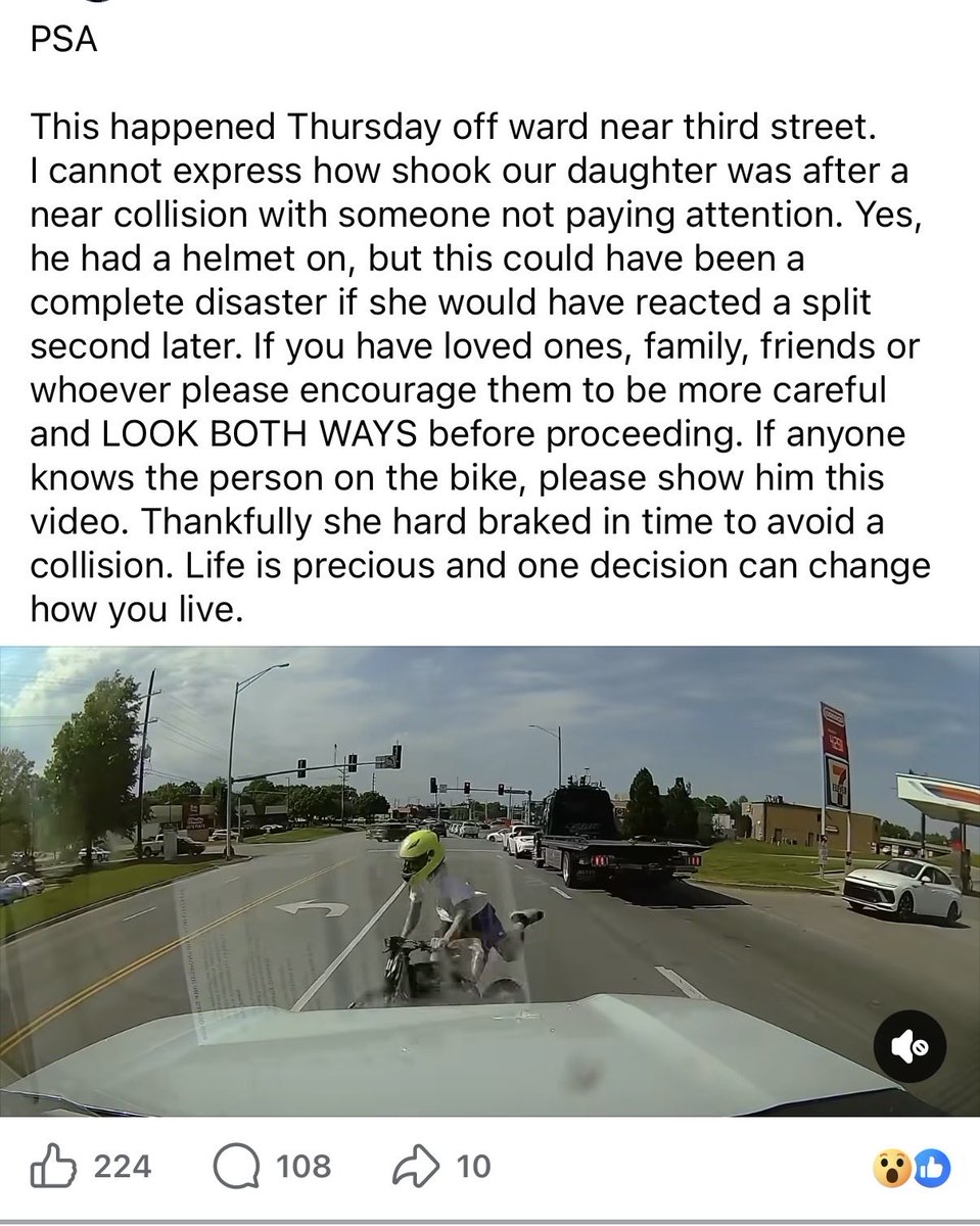 arh0987's tweet photo. @WooWho5 @QuintonLucasKC The parents on my neighborhood page are defending these, and the mini bikes. The kids are riding the mini bikes on main roads, through stoplights, and jetting right in front of moving vehicles. No one gives a shit https://t.co/99WvCUZXcn