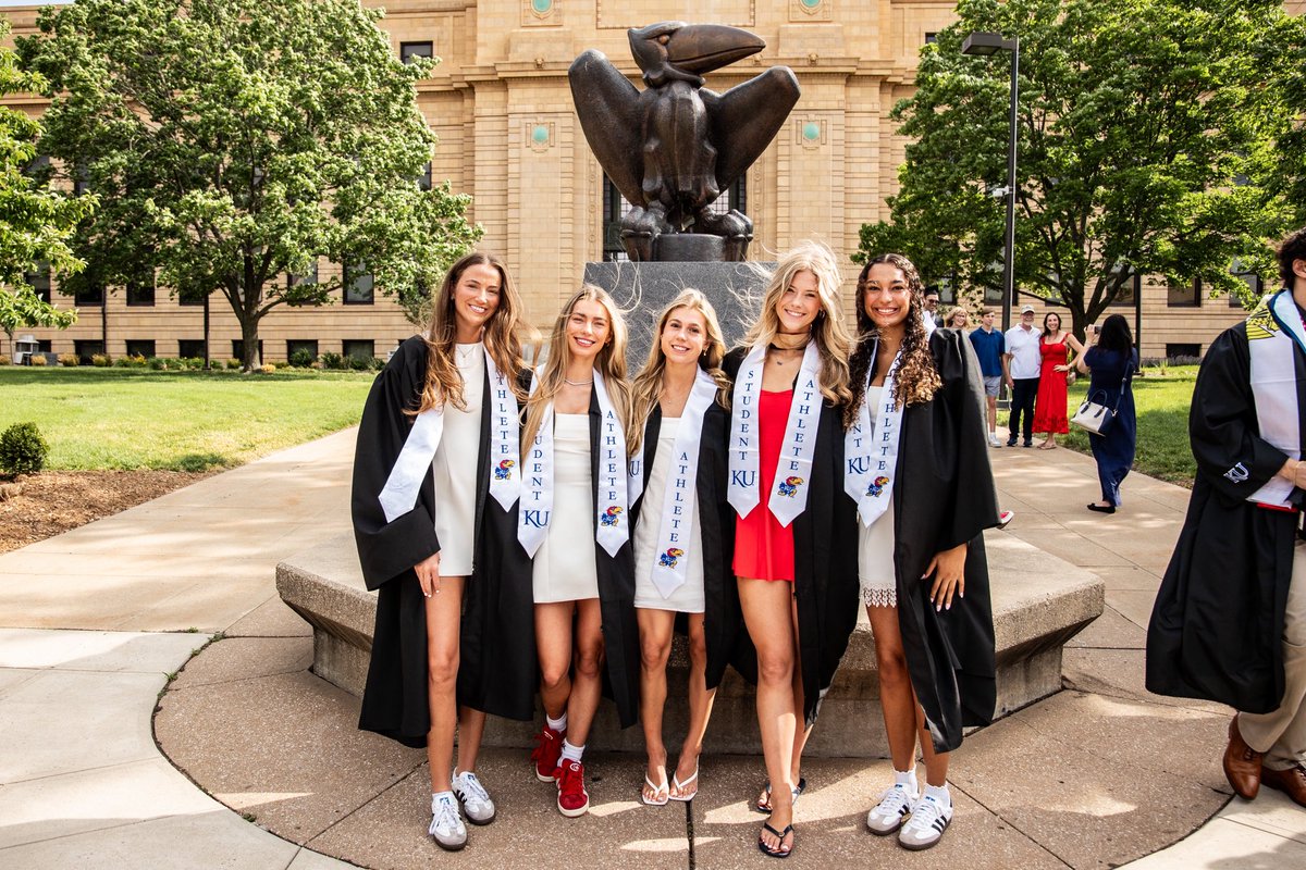 KUVolleyball's tweet photo. Our graduates 🫶 https://t.co/B5O8lGSXA4