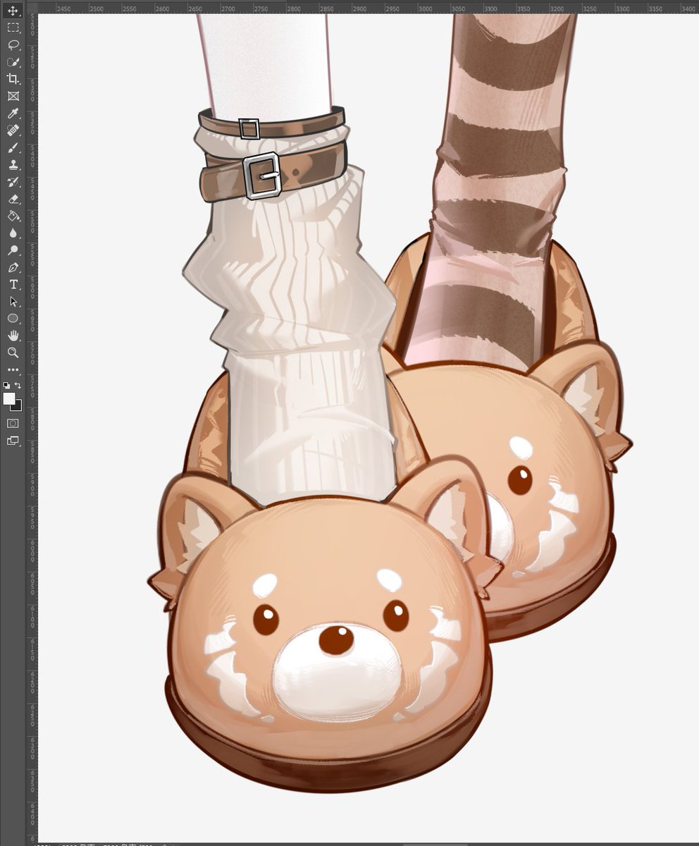 KenKenMo6's tweet photo. Red panda shoes💗✨

#Live2D #Vtuber https://t.co/41FKQUB9X8