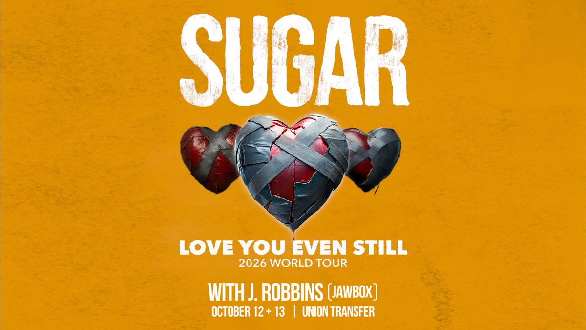 UnionTransfer's tweet photo. Reports from the road are that SUGAR are back in a big way! ps - less than 20 tickets left for 10/12...
https://t.co/IqIv55O80t https://t.co/ak377XRzLH