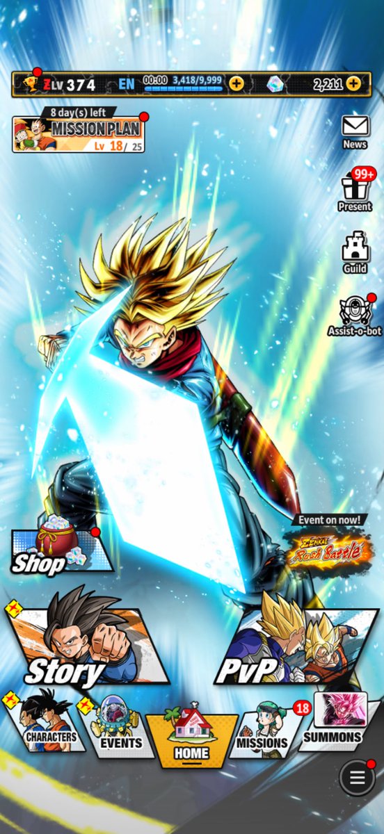 MuffDB's tweet photo. Usually id have 20k atleast for anni but this year was for me the way they’ve dropped my favorite characters and just drained my cc
Anyways, saving until 8th anniversary
5 days left
#DBLegends
#LegendsUnpredictable8th https://t.co/tkOg7eWYFe