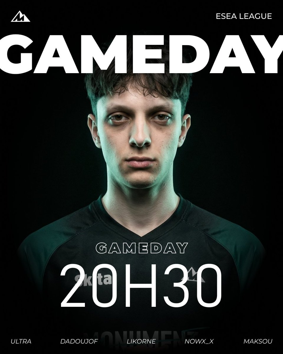 MonumentEsport's tweet photo. Dès 20h30, notre équipe CS dispute ses deux derniers matchs de la saison pour aller chercher les 10 victoires !

🕗 20:30
📺 https://t.co/fEkOsct0k6 https://t.co/3ljrWCugWJ