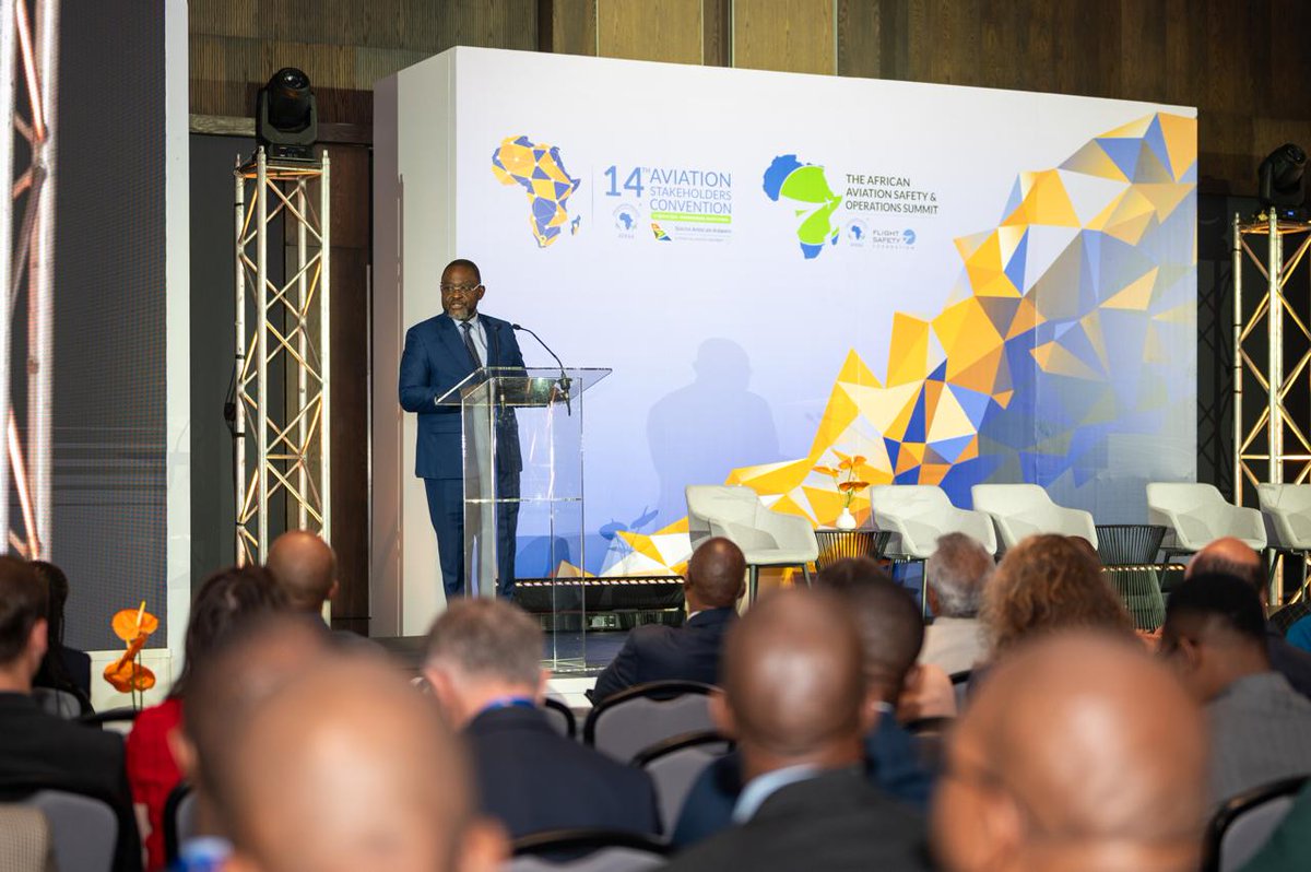 AfricanAirlines's tweet photo. #ASC2026 is officially underway in Johannesburg 

Under the theme “Resilient African Aviation: Partnerships – Empowerment – Profitability.”, 500+ delegates from nearly 50 countries are gathered to discuss the future of African aviation.

https://t.co/1KZbqWPWP5 https://t.co/X7n0RM8I5M