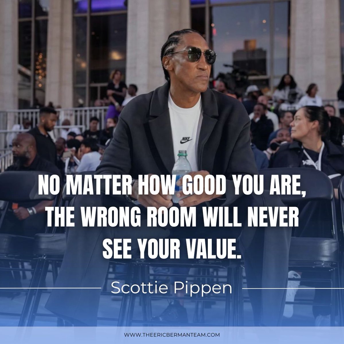 ericberman_'s tweet photo. “No matter how good you are, the wrong room will never see your value.”

A good reminder to stop trying to prove yourself in places that were never built to appreciate you. Find the room that recognizes what you bring. 👏

#MondayMotivation #MondayQuote #MindsetMatters https://t.co/gNa8dYDDx9