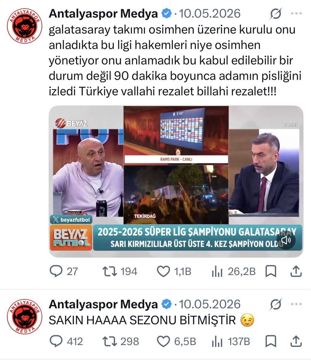 Antalyaspor Medya tweet media