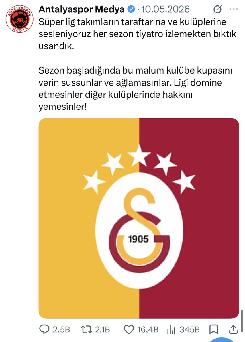 Antalyaspor Medya tweet media