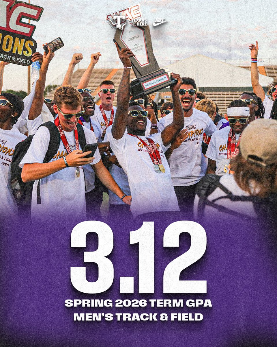 TarletonXCTrack's tweet photo. Excelling on the track and in the classroom 📚 https://t.co/L2XMFR0x01