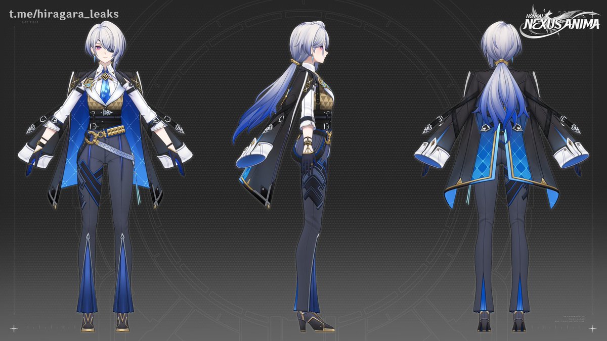 Ambert1tssucker's tweet photo. Before misinformation spreads (it already is) NO. SHE IS NOT SAPPHIRE. 

Yes she is undeniably an IPC employee but doesn't match sapphire by lots. Gender (explanation in replies), Hair color. 

"She has white long ponytail w/ blue ends"
"while sapphire is full blue short hair" https://t.co/6YsXgTzenH