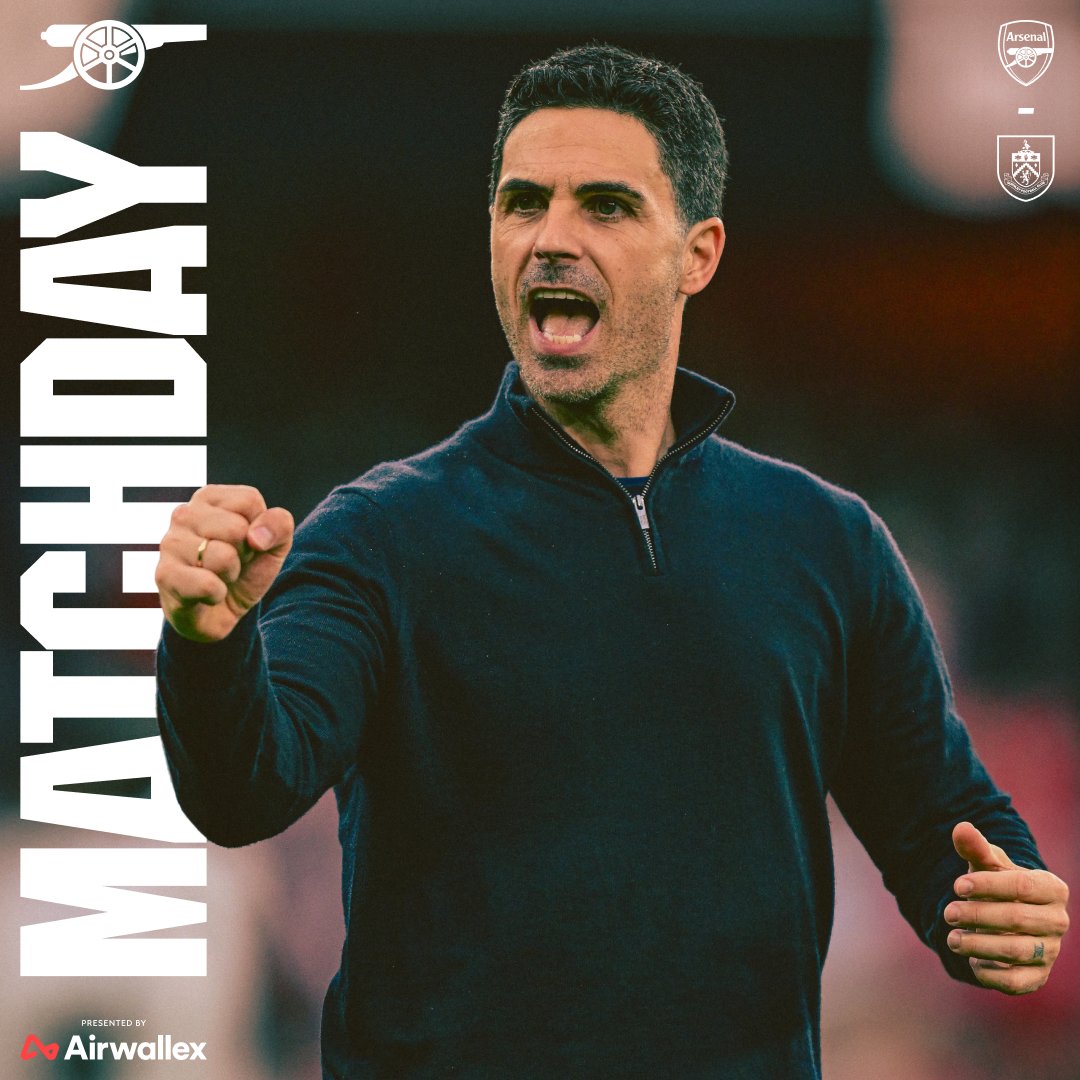 TheodOscar's tweet photo. 🏟️ EMIRATES IS CALLING!
Arsenal vs Burnley TONIGHT 🔥
Kick-off in X hours ⏰
Top of the table. Final home game of the season.
Need 3 points to keep the title dream alive!
Who’s heading to the Emirates? Let’s make it loud!
COYG! 🔴⚪️
#Arsenal #AFC #ARSvBUR #COYG https://t.co/zhwSBBbdq6
