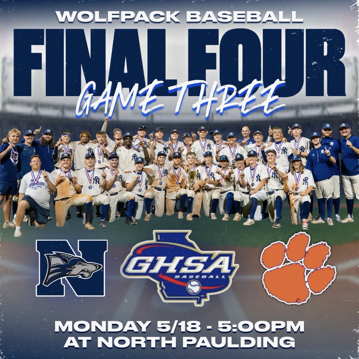 Let’s go North Paulding! 🐺