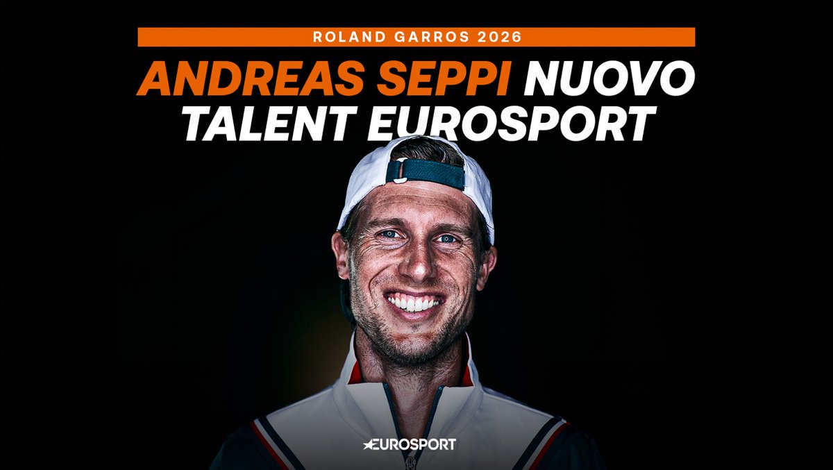 simonesalvador's tweet photo. Andreas #Seppi commenterà il #RolandGarros per Discovery+, Eurosport, HBOMax. https://t.co/K2sdI6Y3YJ