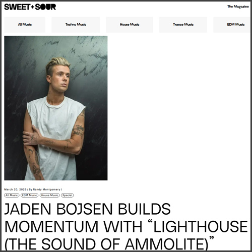 beunfolded's tweet photo. Jaden Bojsen Builds Momentum With “Lighthouse” Following @davidguetta  Collaboration I Sweet N Sour I https://t.co/bP3IV1ILiY https://t.co/13fEiRC73h