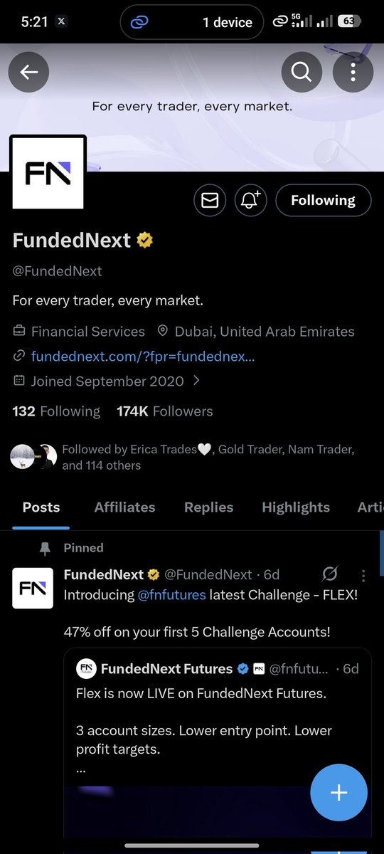 EChidoskey's tweet photo. @Tradesyncer @FundedNext DONE https://t.co/XGBtdqfyuO
