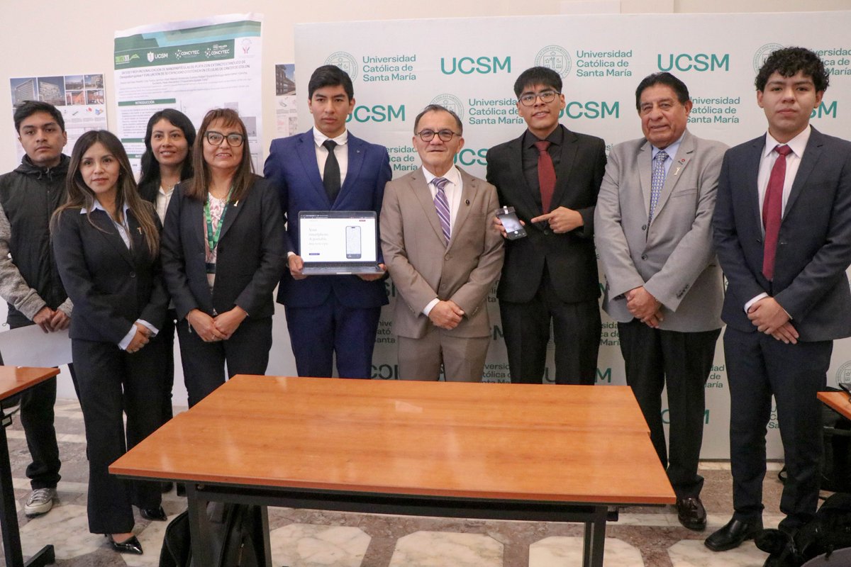 UCSM_oficial's tweet photo. La @ucsm_oficial coorganiza el “CONASEIN 2026”, el encuentro de semilleros de investigación más grande del Perú, junto a @ConcytecPeru y el Comité Pro Mujer en CTI. Un espacio clave para la ciencia y la innovación en el país.
📌 Inscripciones abiertas hasta el 30 de junio.
🔗 Regístrate: https://t.co/4v0OtnD8YG

#UCSM #CONASEIN2026 #Arequipa