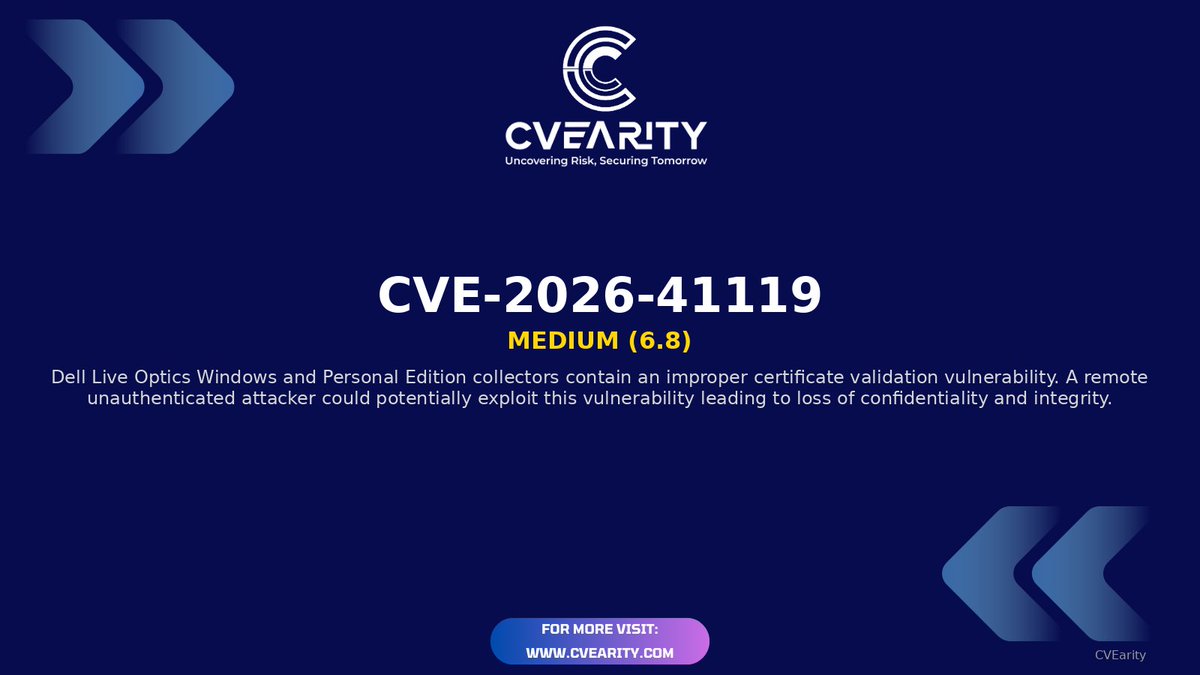 CVEarity tweet media