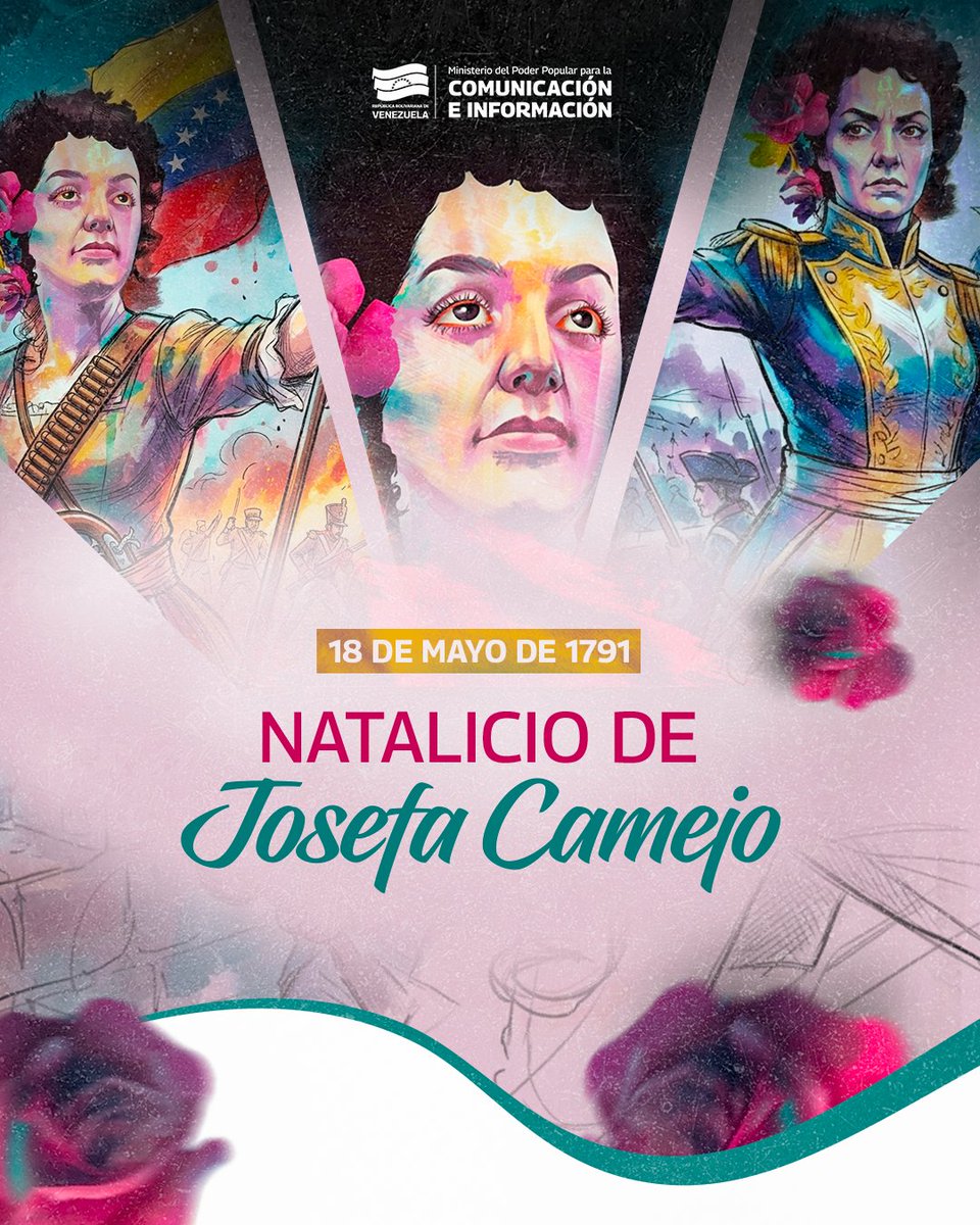 mippci_ven's tweet photo. 🗓️ | 18 de mayo de 1791, natalicio de Josefa Camejo. https://t.co/011yD8GFbY