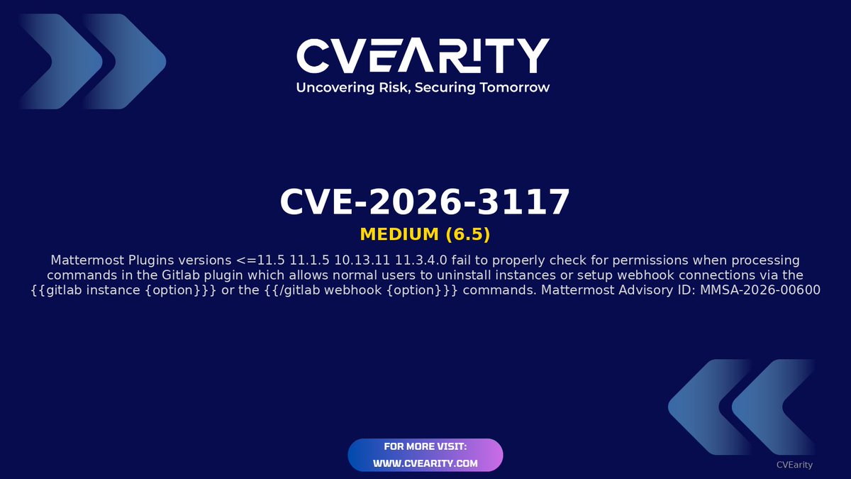 CVEarity tweet media