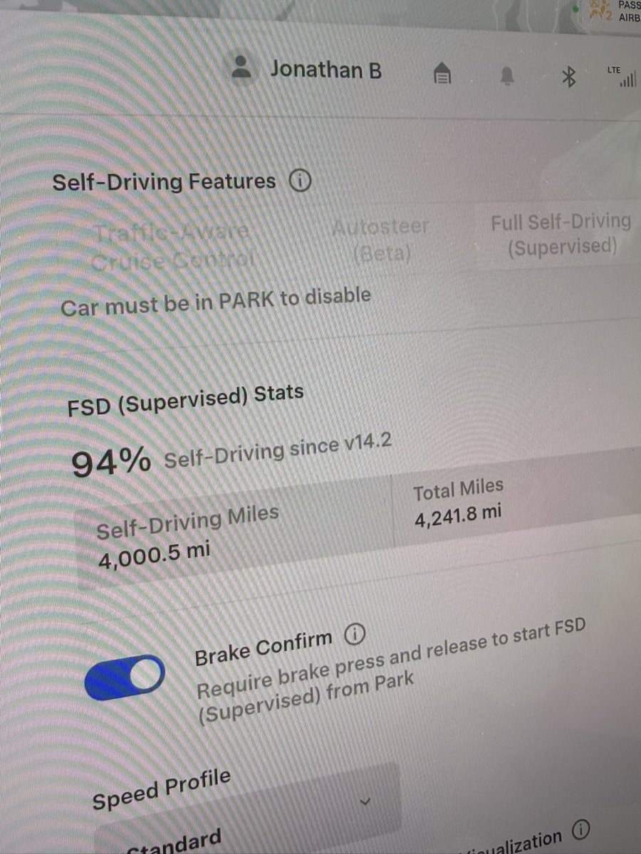 jballer's tweet photo. @Gena_I_Gorlin It’s so good. If you get a used Y, don’t go older than 2025 (for the FSD computer). The redesign is worth it for the ventilated seats and new suspension. And new car pickup at the factory is so cool. https://t.co/WUNy2LaXdQ