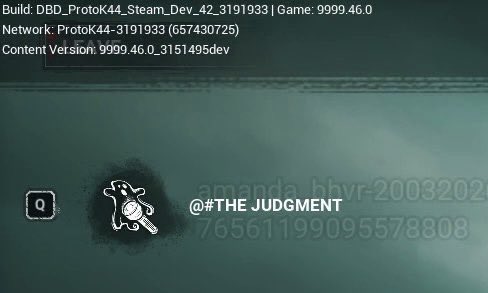 dvveet's tweet photo. The “multiple Killers for Anniversary” theory is cut short because it is confirmed via playtesting and internal builds that The Judgment is K44. 

The First was K42. That means Anniversary Killer is K43 and K43 only. K44 will come out right after in September with Chorus of Sin. https://t.co/Li9gePhKgo