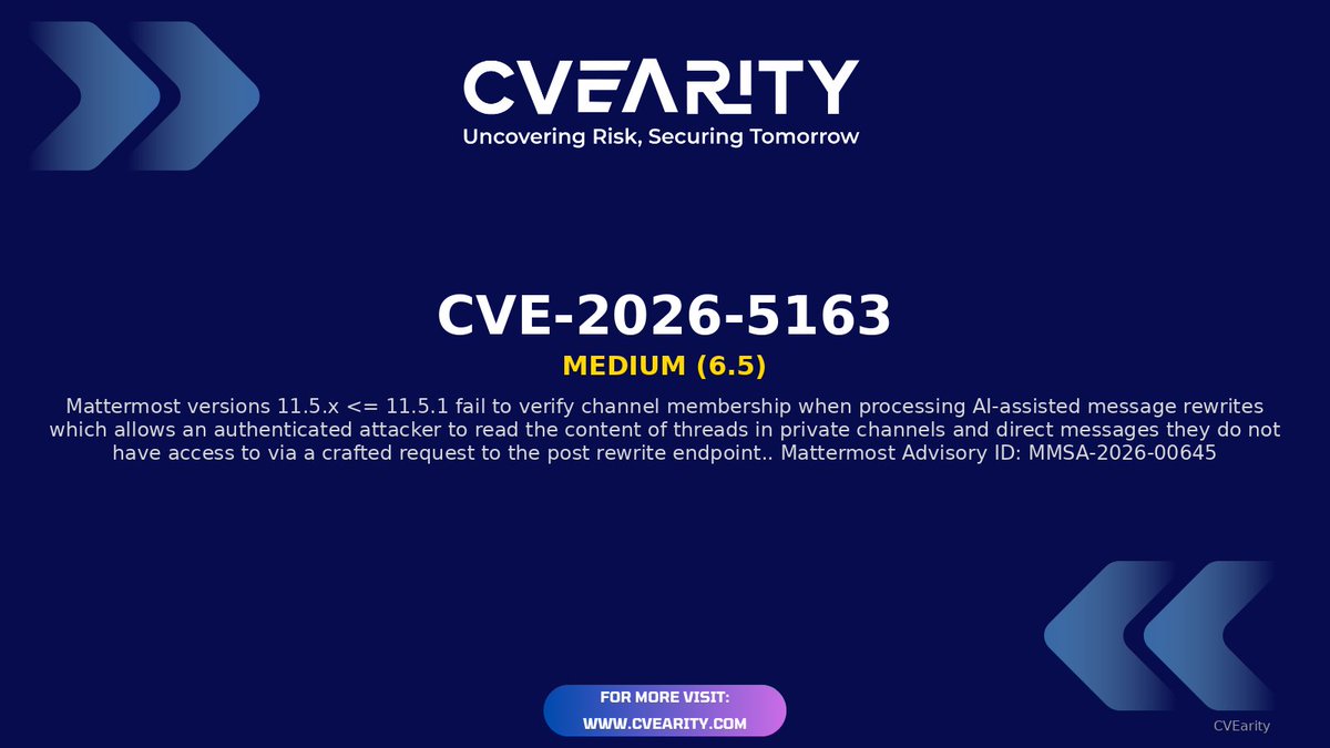 CVEarity tweet media