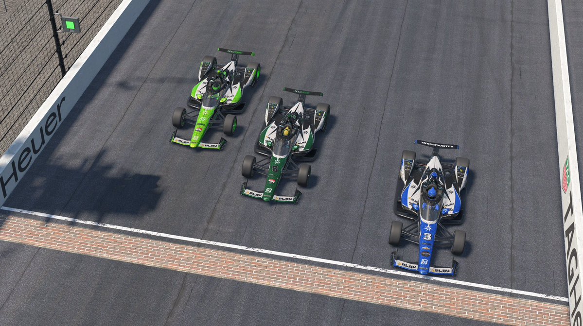TeamHypeSim's tweet photo. Another electric finish in the @iracing #Indy500

Congrats to all the @teamhypesim drivers in a very successful weekend! https://t.co/LnssRXCNdd