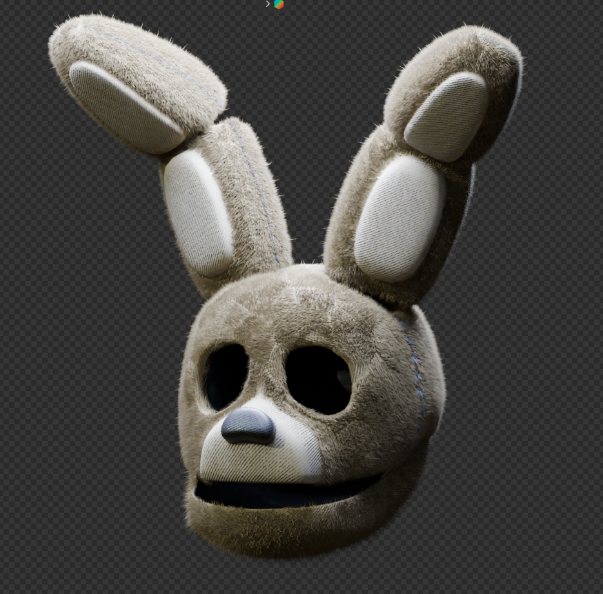 _Agheel's tweet photo. Fur progress #springbonnie #FNAF #blender https://t.co/3FJ0wBjR1l