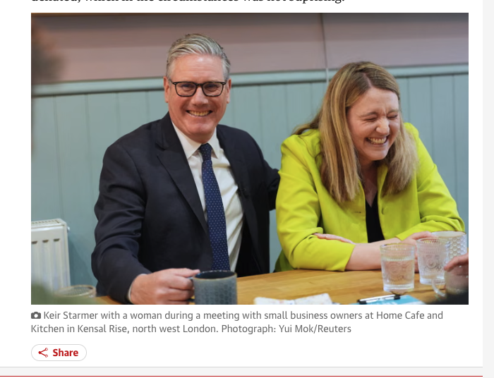 RichardOsley's tweet photo. 'Keir Starmer with a woman in Kensal Rise' https://t.co/aznhkCCxtL
