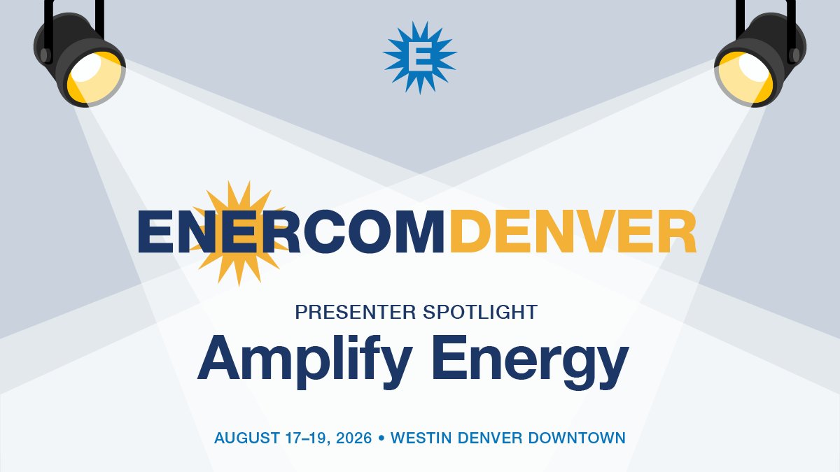 EnerComInc's tweet photo. Amplify Energy ($AMPY) will present at EnerCom Denver this August.
Amplify Energy is focused on low decline assets with significant upside potential with operations across two core areas: Beta in the Pacific Outer Continental Shelf and Bairoil in Wyoming.
https://t.co/zVFvFkFaNR https://t.co/tWfHlz617W