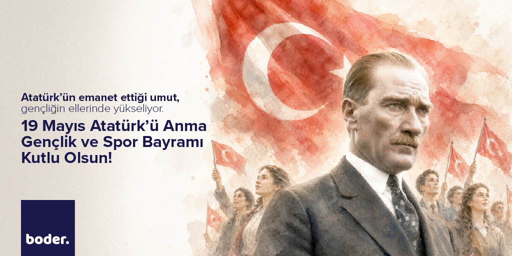 boder_bodrum's tweet photo. Atatürk'ün emanet ettiği umut, gençliğin ellerinde yükseliyor!
19 Mayıs Atatürk'ü Anma, Gençlik ve Spor Bayramımız Kutlu Olsun!
#BODER #BodrumOtelcilerDerneği #19Mayıs #19MayısGençlikveSporBayramı #MustafaKemalAtatürk https://t.co/e8yKRqNmhi