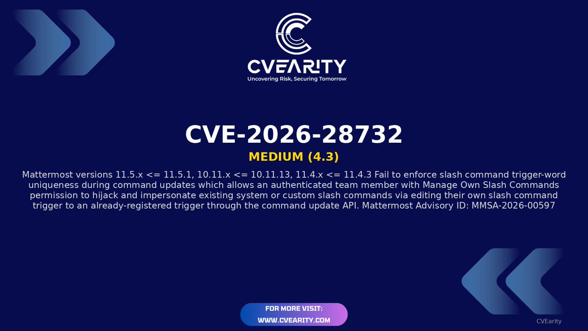 CVEarity tweet media