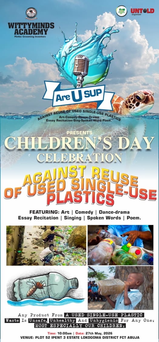 safeserve4u's tweet photo. We intend to catch them young as activated torchbearers in the extended Producers responsibility Programme in this year's Children's Day Celebration 
Are U SUP? @CocaCola_NG @Pepsi_Naija @LaCasera_NG @cwaytablewater @fbralliance @NESREANigeria @FMEnvng @UNEP https://t.co/YghBLyi95s