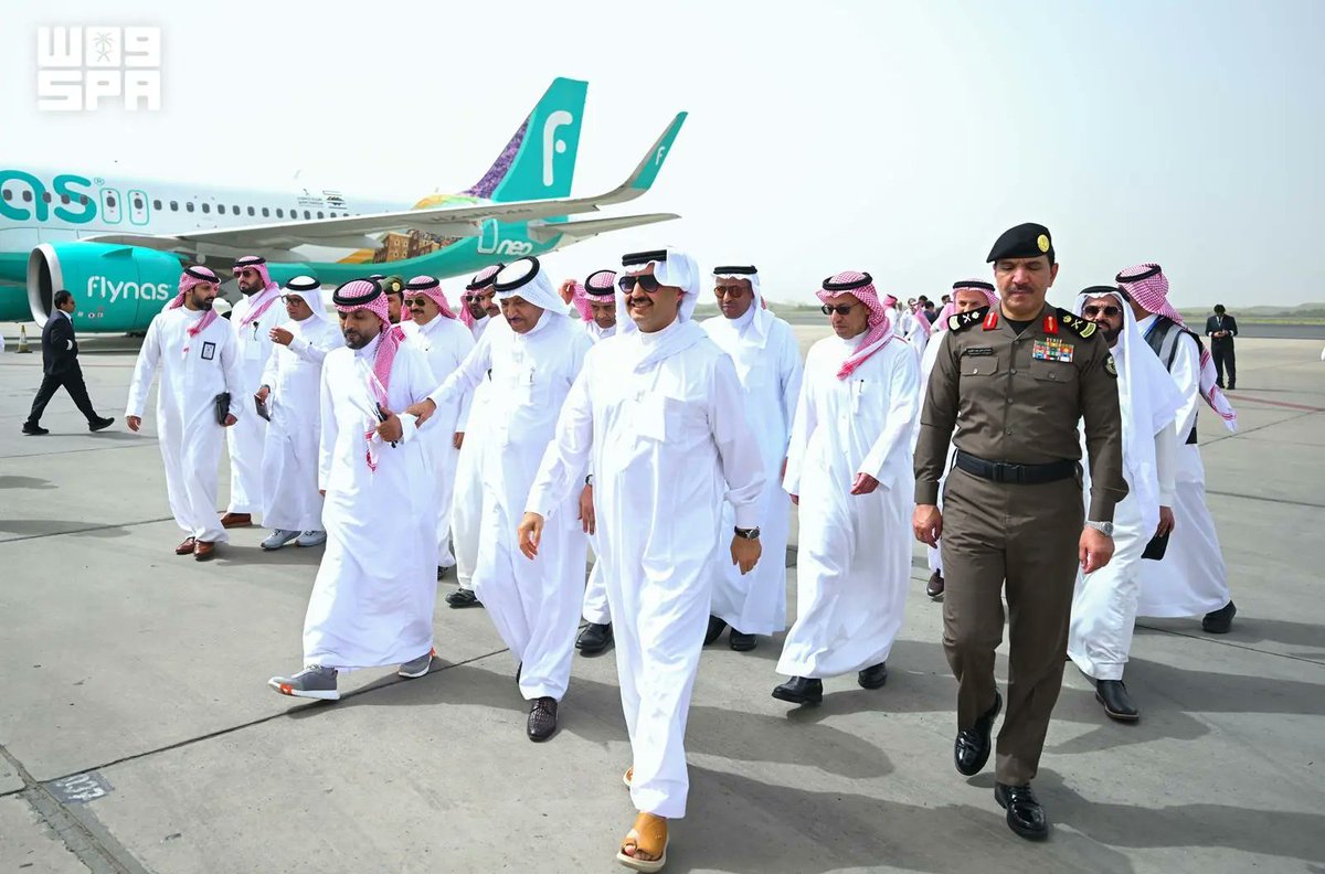 SPAregions's tweet photo. أمير منطقة عسير يدشّن مركز عمليات طيران ناس الخامس في مطار أبها الدولي.
https://t.co/8yOq0BPmDI
#واس https://t.co/X2I8X1zxCS