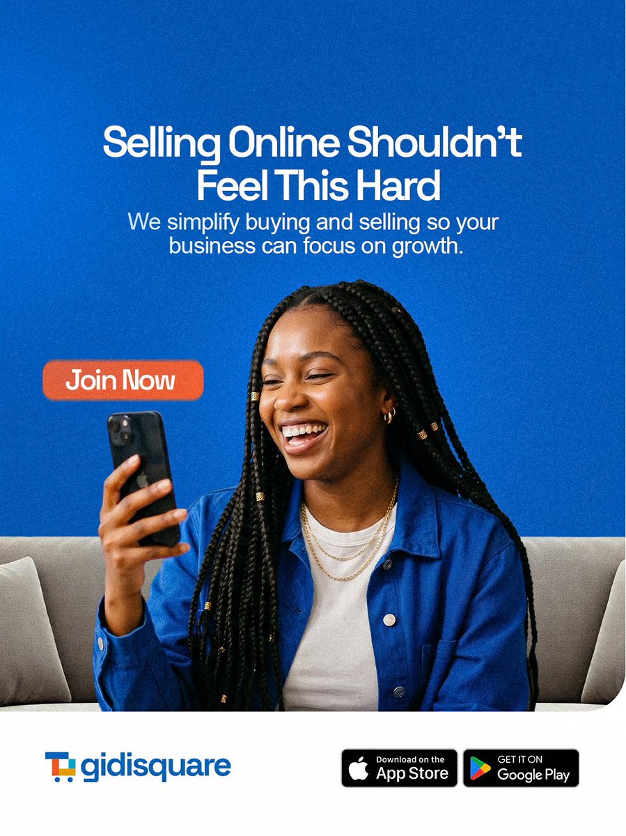 Gidi_square's tweet photo. Selling online shouldn’t feel like a full-time struggle.

More visibility.
Less stress.
Better opportunities.

GidiSquare helps buyers and sellers connect easier so businesses can focus on growth. 🚀

Join the community today. 📲

#GidiSquare #SellOnline #MarketplaceUK #SmallBusinessUK #AfricanDiasporaUK