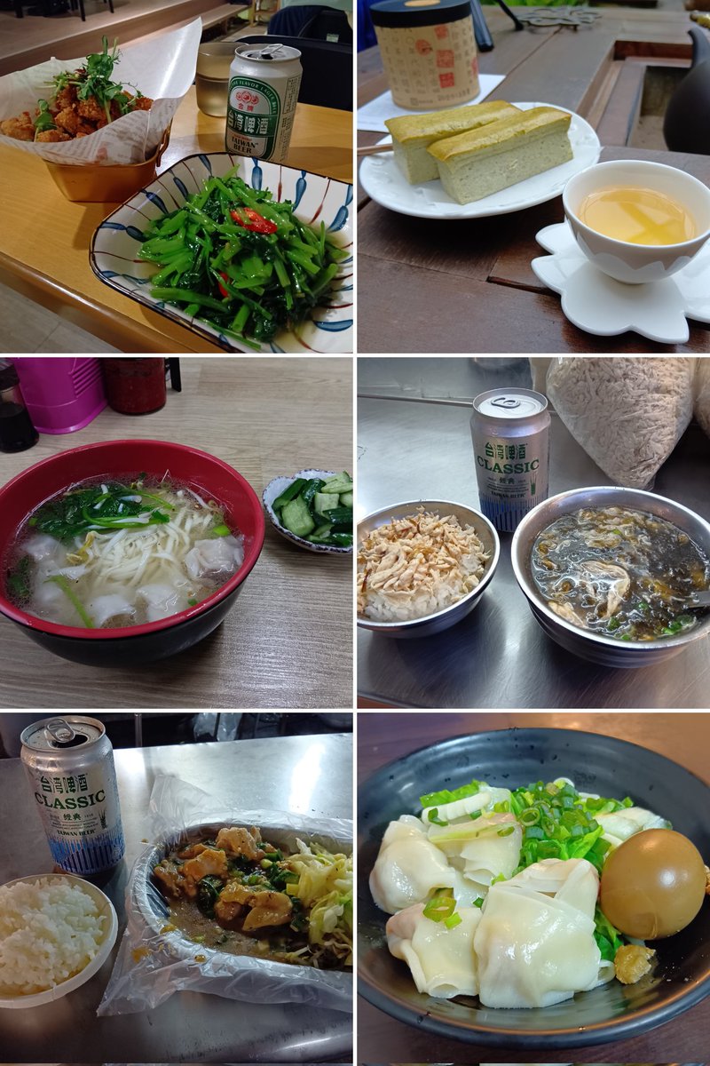 kami2talk's tweet photo. 台湾メシ、6日分。 https://t.co/fB9FA5nCgk