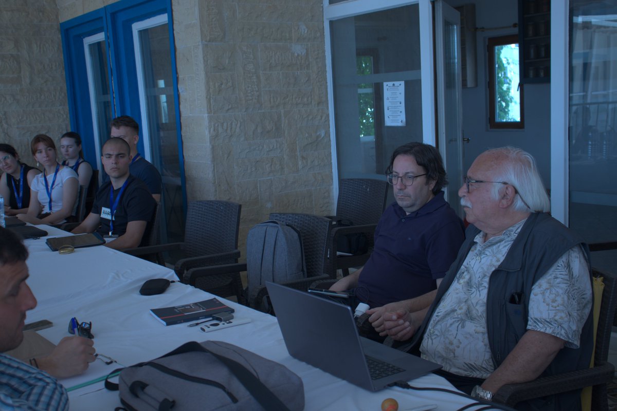 BodrumInstitute's tweet photo. 🟠🔵 Archeopolitics III has officially begun in Bodrum!

We were honored to open this year’s program with Prof. Mehmet Özdoğan’s lecture:

“The Process Leading to the Formation of the State from an Archaeology Perspective.”

@arkhepolitics 

#ArcheopoliticsIII #BodrumInstitute https://t.co/e6B5EQLaOF