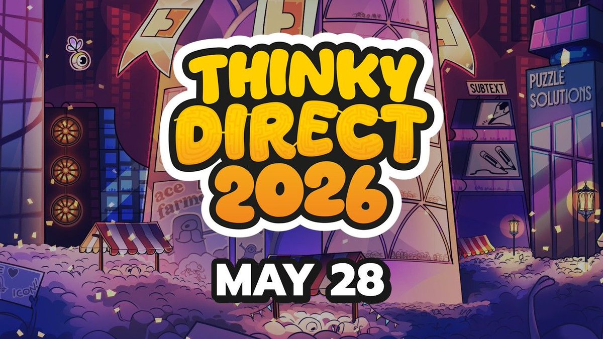 WhitethornGames's tweet photo. Check out the trailer for the 2026 Thinky Direct  that just @Thinky_Games dropped today!

You might see a game that looks familiar... 😉 

https://t.co/ujqMz61oUc https://t.co/DD0x0rQJgV