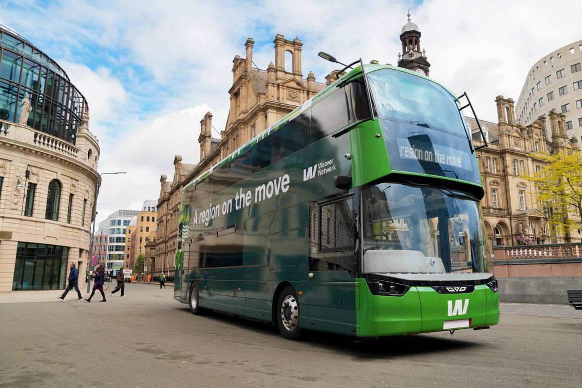 MayorOfWY's tweet photo. We’re gearing up for big changes in West Yorkshire🚌

When we bring buses back under public control, we’ll put passengers' needs before profit and make it easier to get from A ➡️ B.

Our first Weaver Network buses will be on our streets from 2027 - watch this space... https://t.co/udiowpMiPP