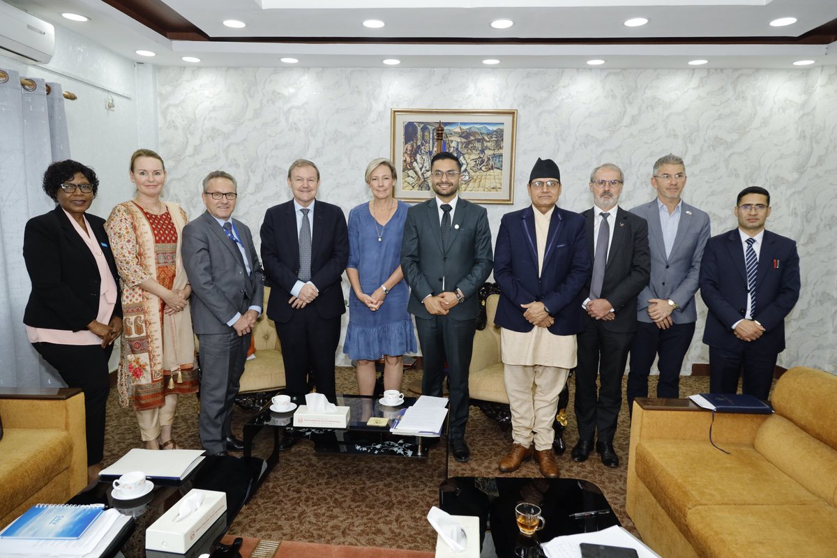 unicef_nepal's tweet photo. Joint Financing Partners supporting Nepal’s School Education Sector Plan (#SESP) reaffirmed their commitment to work with the Government of Nepal to accelerate learning outcomes for children.

More: https://t.co/1usqAVoLeh https://t.co/zBnzBMllAc