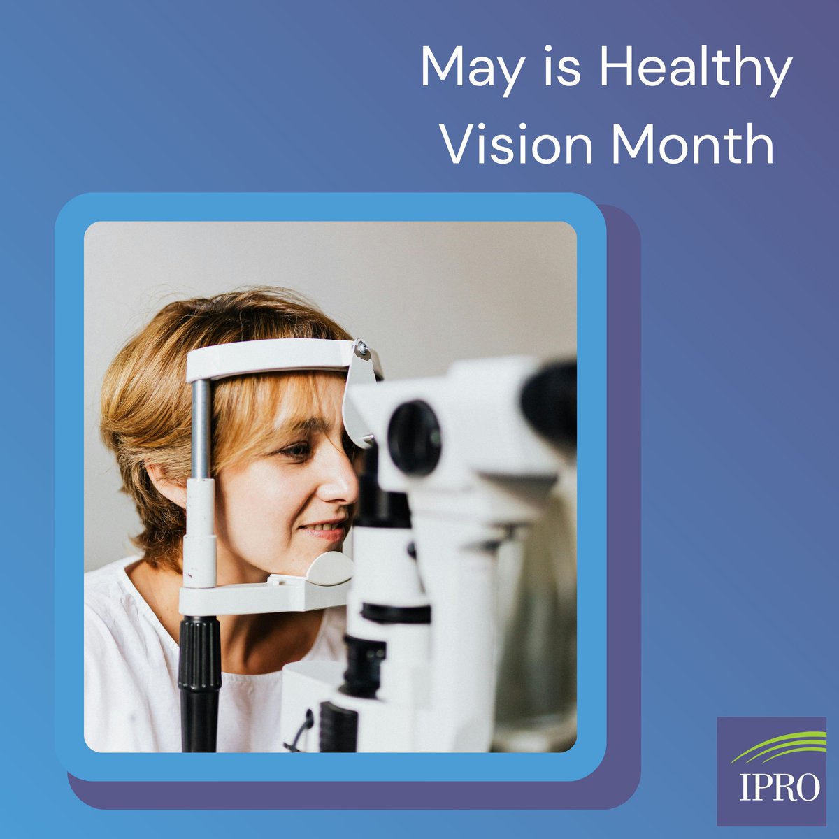 IPROorg's tweet photo. May is Healthy Vision Month! Did you know eye health impacts your whole body’s health? 👁️👓

Learn how you can keep your eyes healthy in this issue of Healthy Insights: https://t.co/aLv3BgWhgC

#HealthyVisionMonth #EyeHealth #Vision https://t.co/KUpIve6DBt