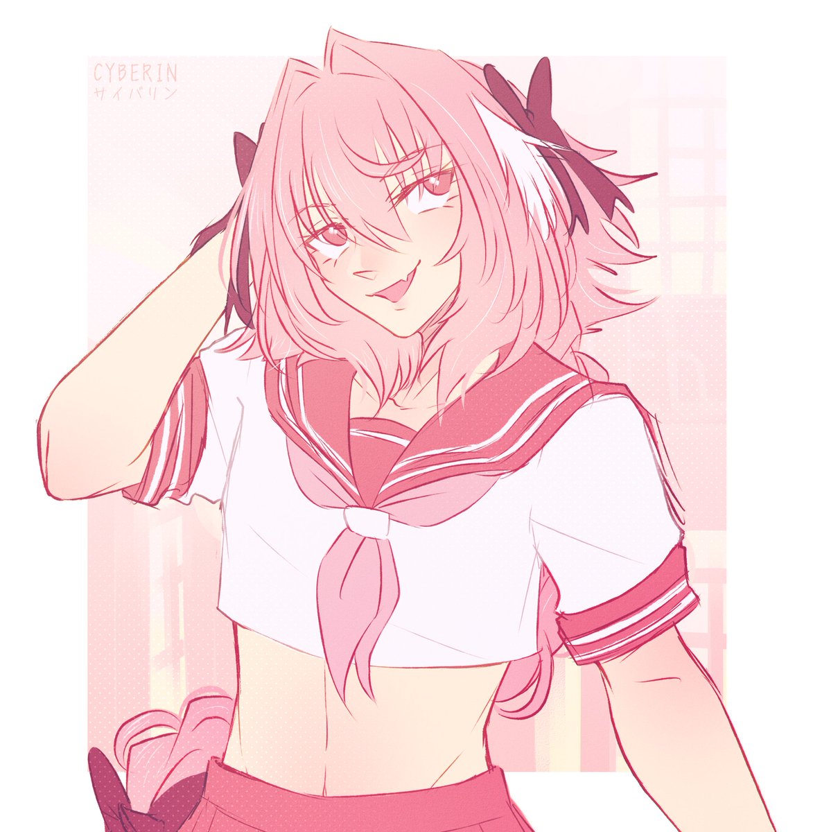 XCyberin's tweet photo. sailor paladin 🐇🗡️

#astolfo #アストルフォ #FGO #fate https://t.co/sD0KGyydop
